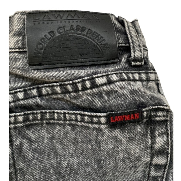 Y2K Lawman Acid Wash High Waist Mom Jeans Size 9 - Picture 8 of 9